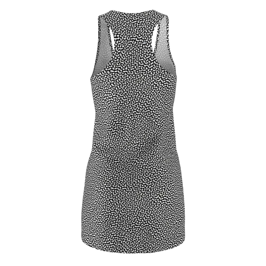 Ink Drift on Racerback Dress — Back
