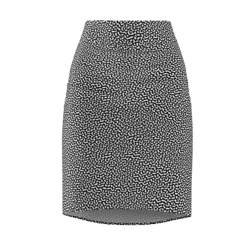 Ink Drift on a Pencil Skirt