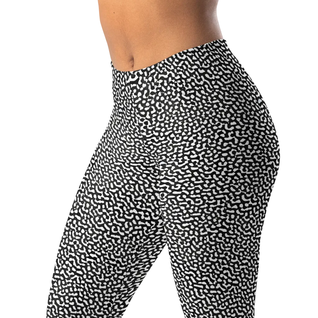 Ink Drift on Leggings — Left Front