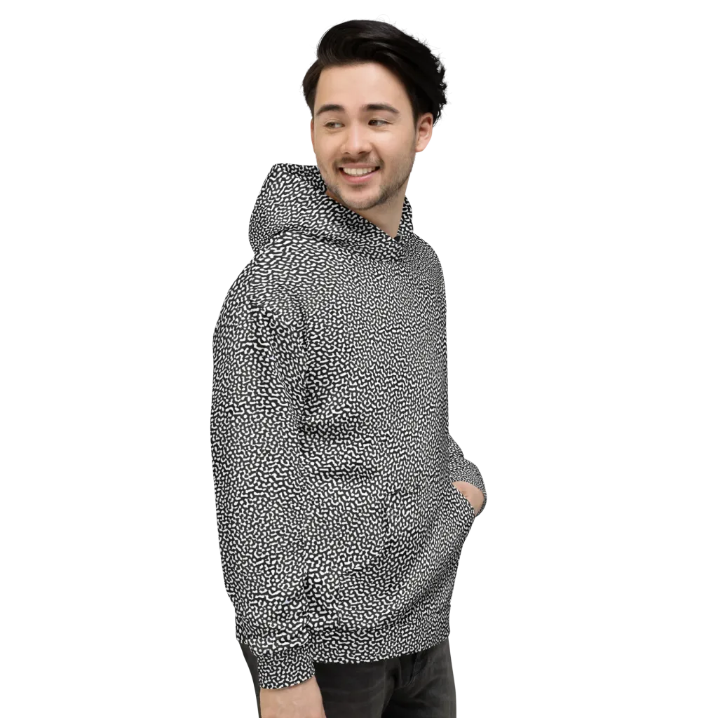 Ink Drift on Hoodie — Right