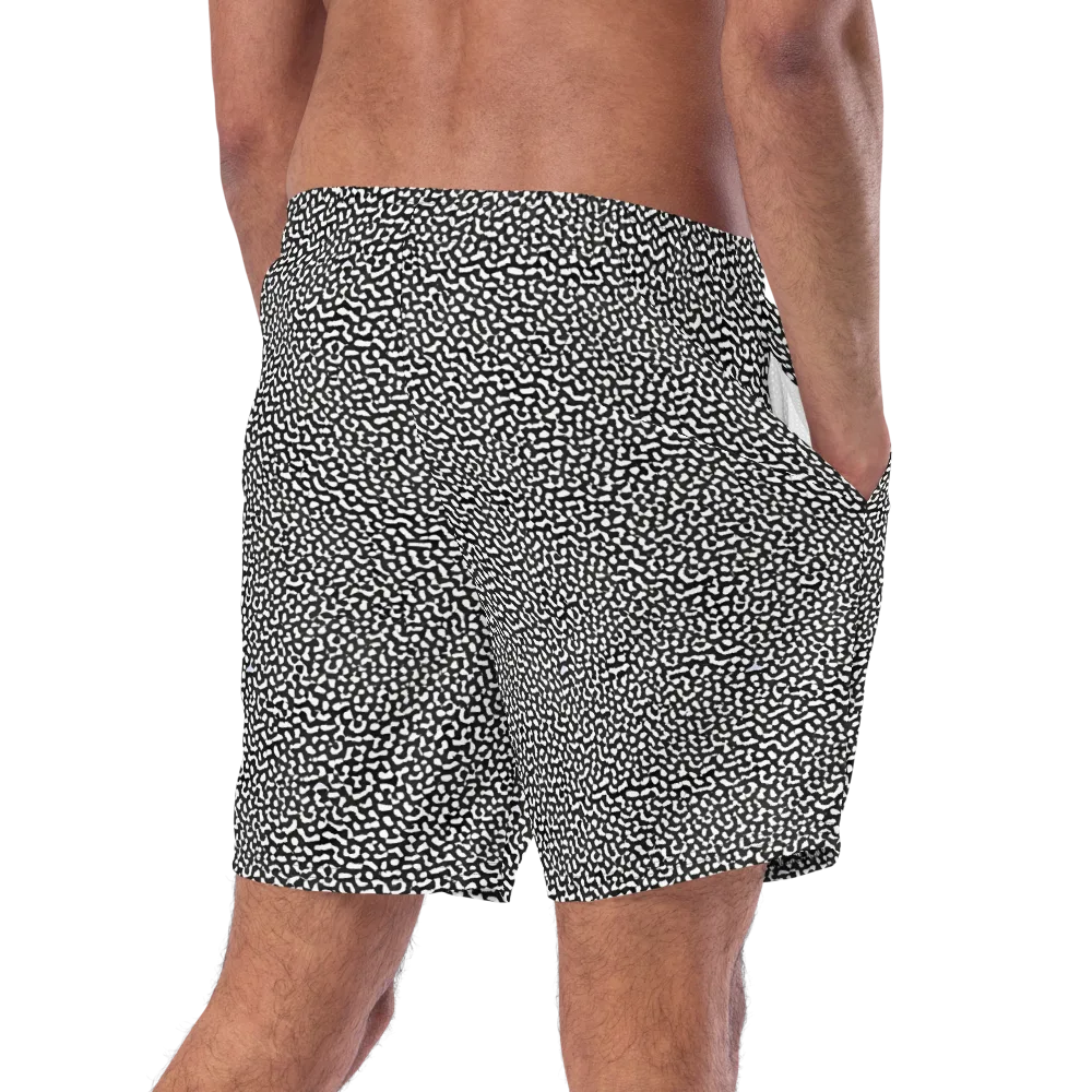 Ink Drift on Swim Trunks — Right Back