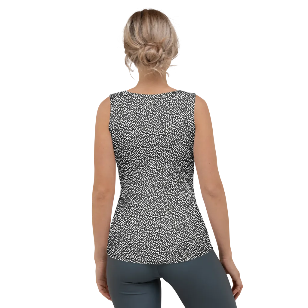 Ink Drift on Women's Tank Top — Back