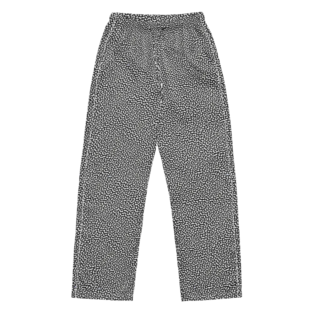 Ink Drift on Women's Pajama Pants — Front