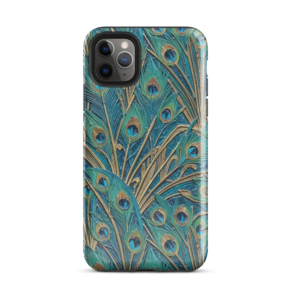 Peacock Treasury on Tough Case for iPhone® — Front