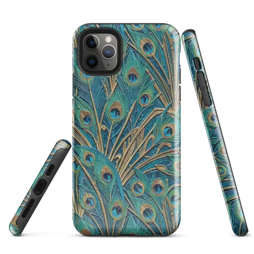 Peacock Treasury on a Tough Case for iPhone®