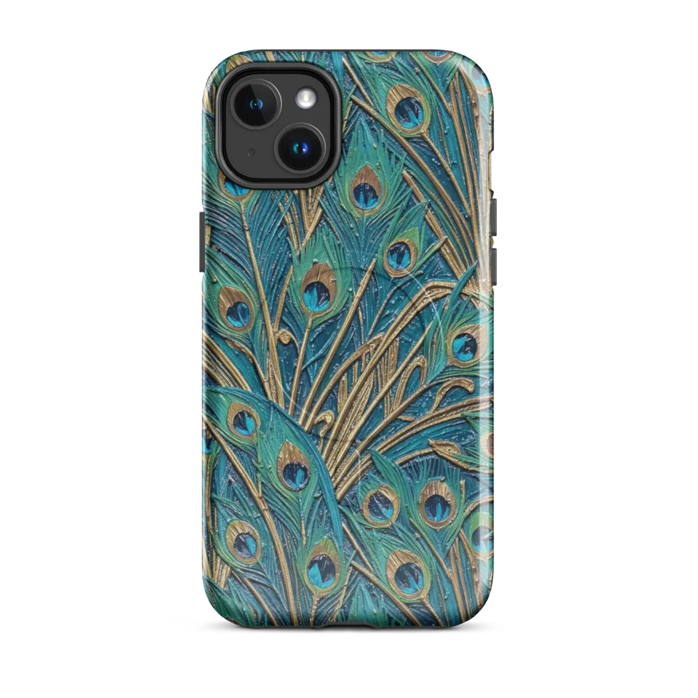 Peacock Treasury on MagSafe Tough Case for iPhone® — Front