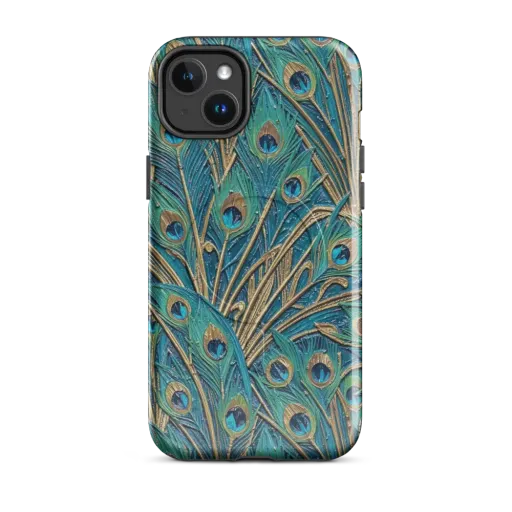 Peacock Treasury on a MagSafe Tough Case for iPhone®