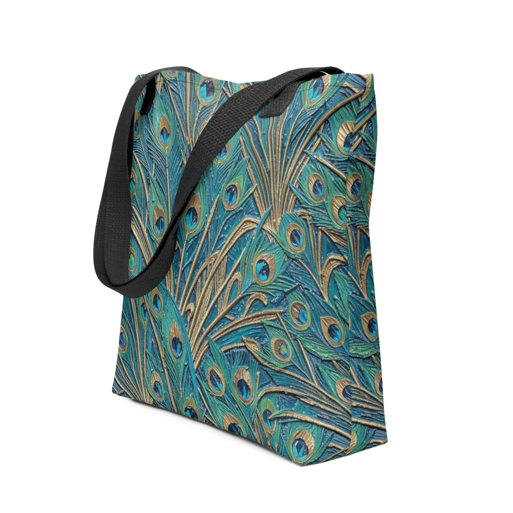 Peacock Treasury on Tote Bag — Front