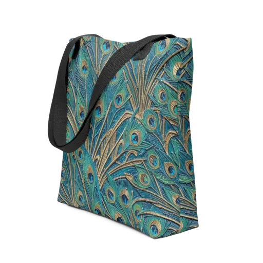 Peacock Treasury on a Tote Bag