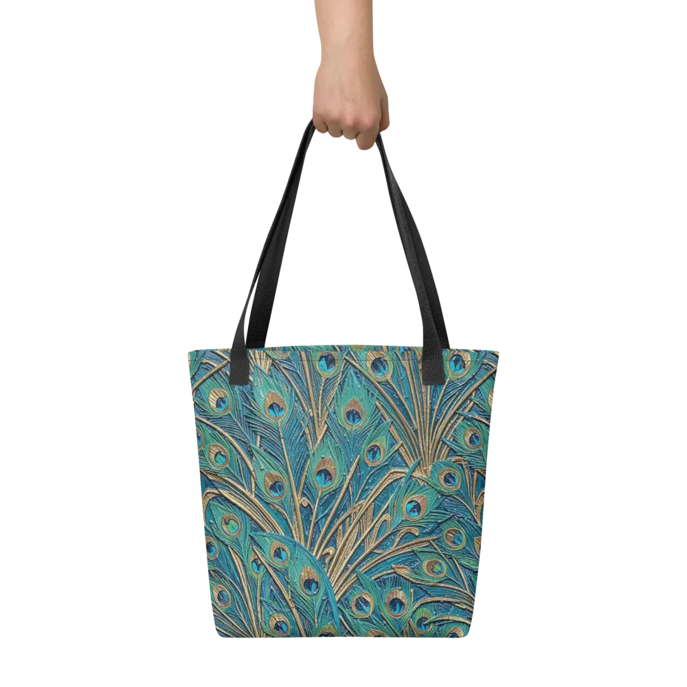 Peacock Treasury on Tote Bag — Front