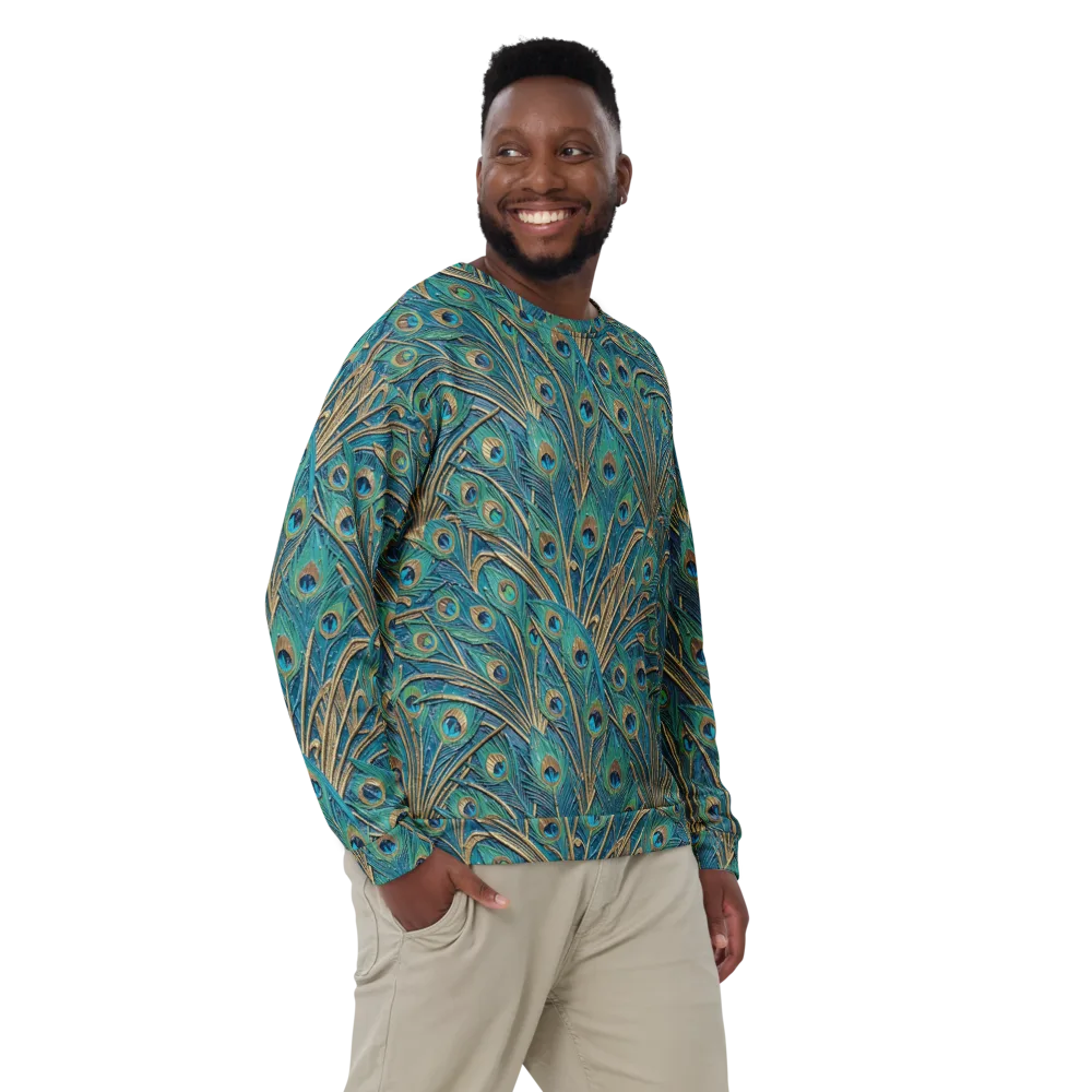 Peacock Treasury on Sweatshirt — Front