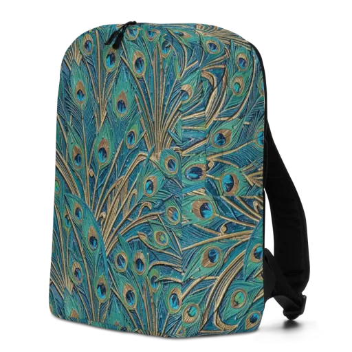Peacock Treasury on a Minimalist Backpack