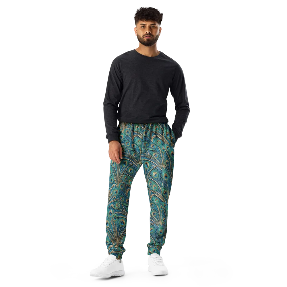 Peacock Treasury on Men's Joggers — Front