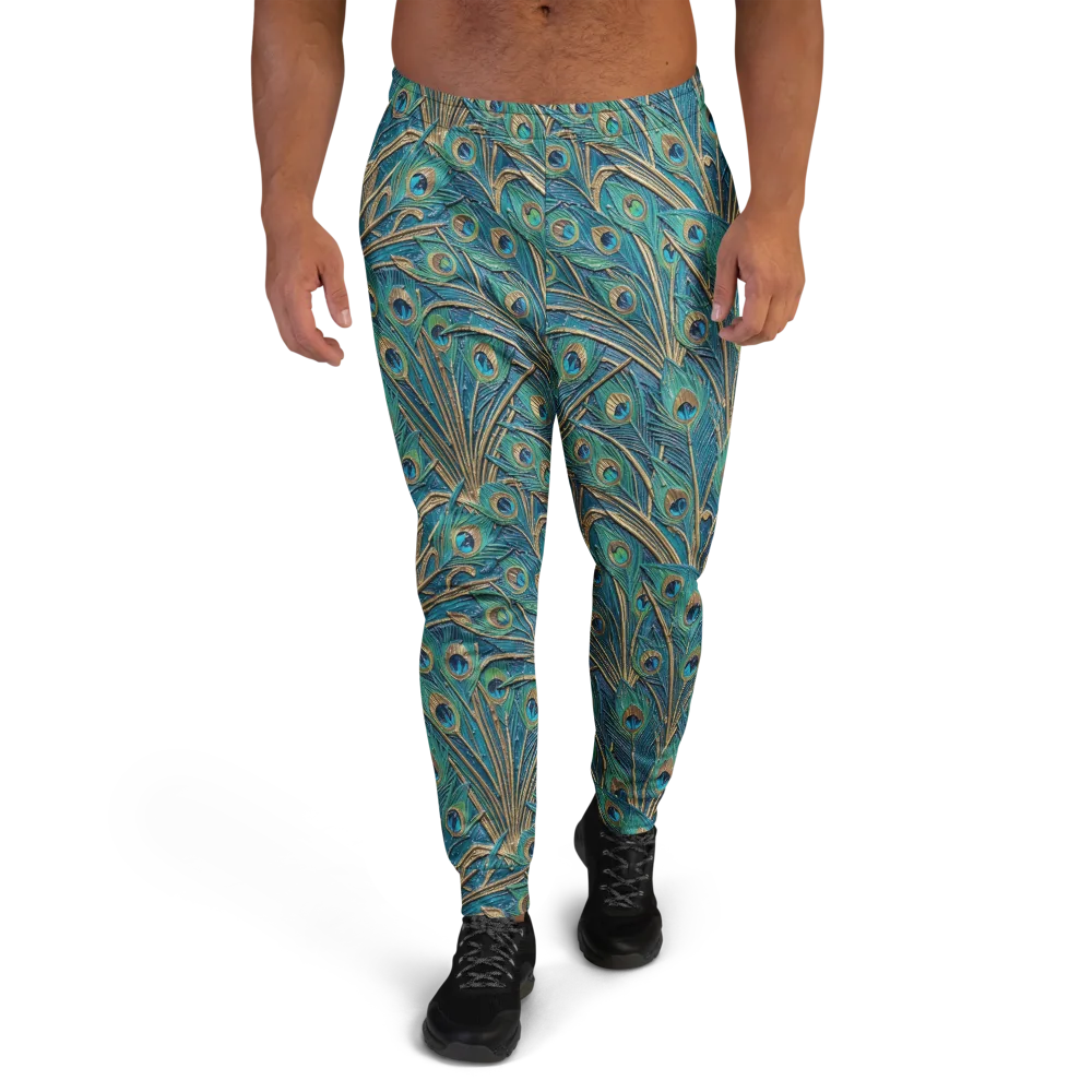 Peacock Treasury on Men's Joggers — Front