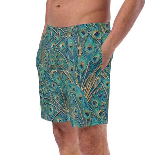 Peacock Treasury on a Swim Trunks