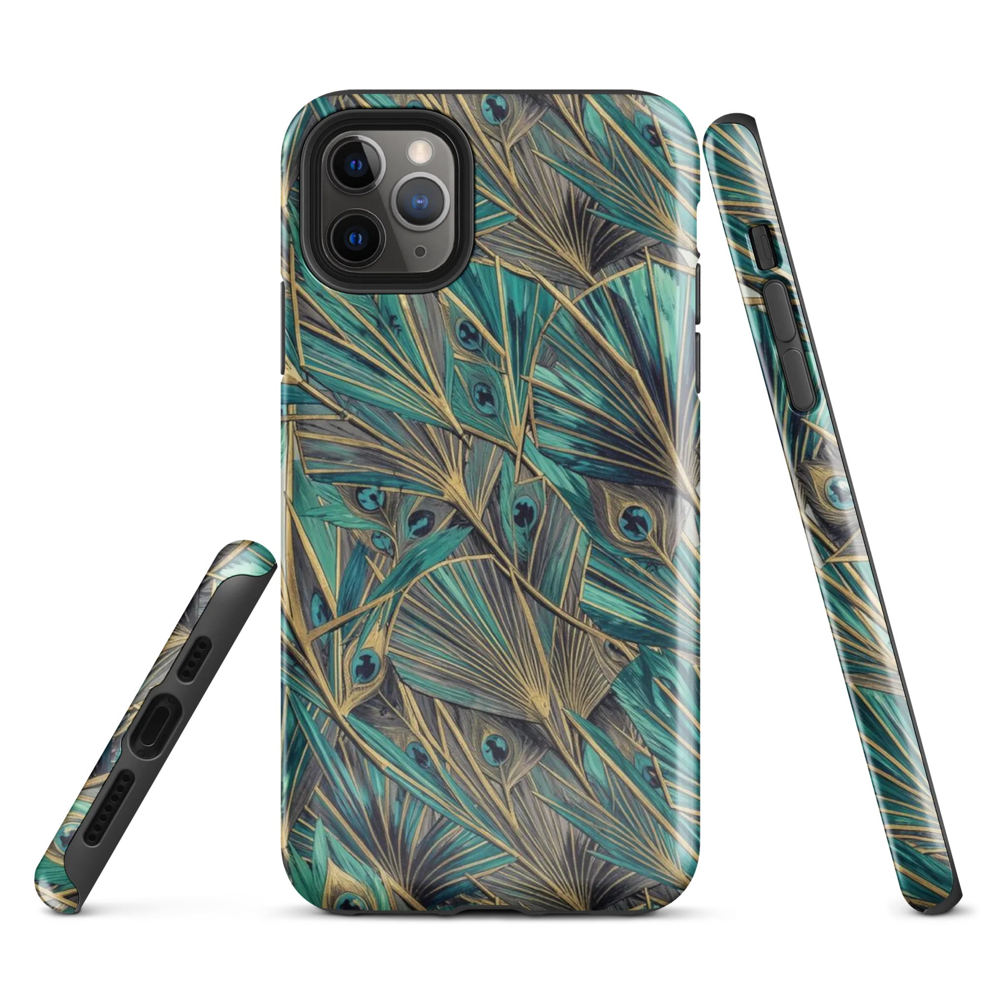 Peacock Tapestry on Tough Case for iPhone® — Front