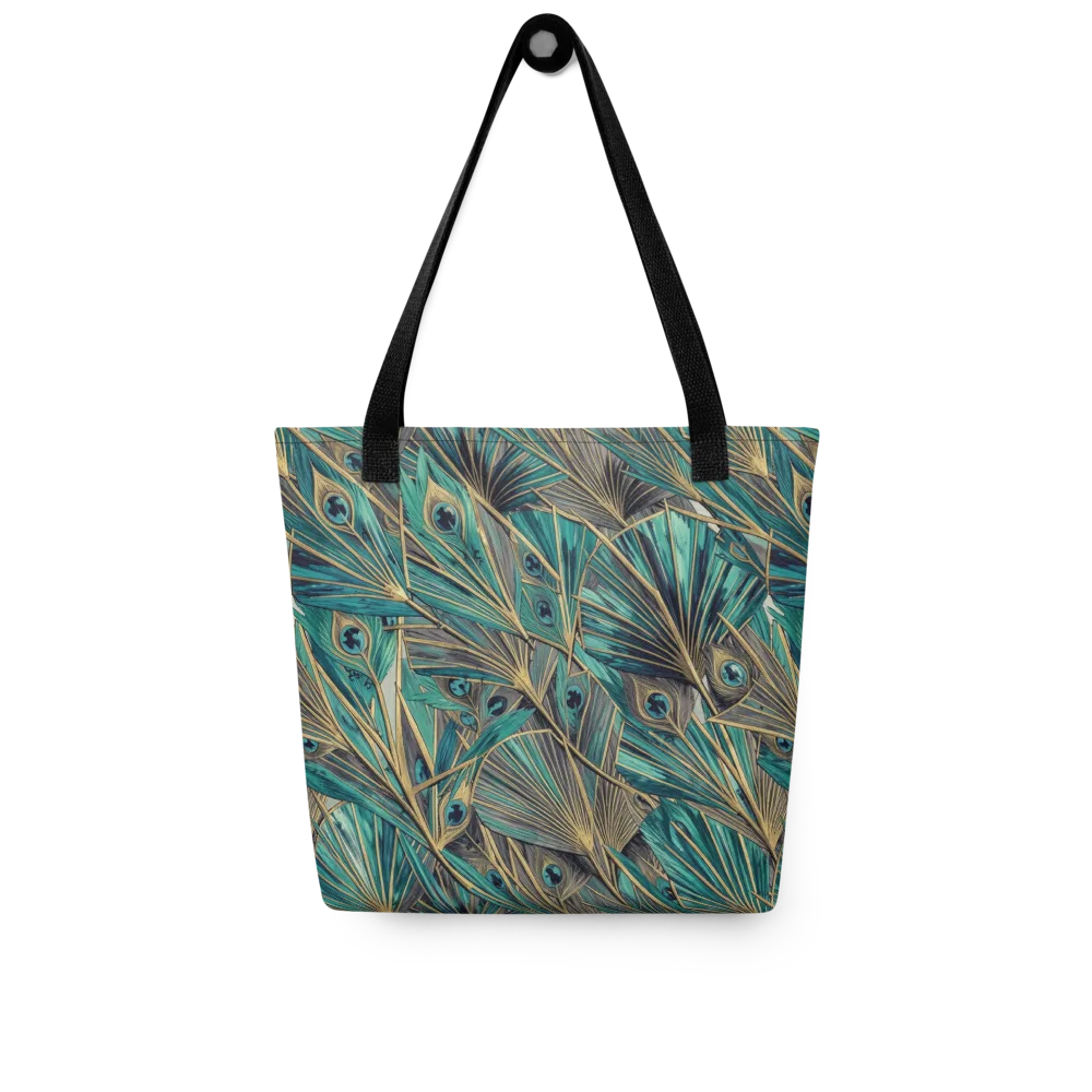 Peacock Tapestry on Tote Bag — Front