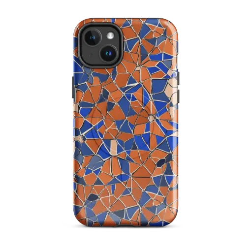 Cobalt Fissure on a MagSafe Tough Case for iPhone®