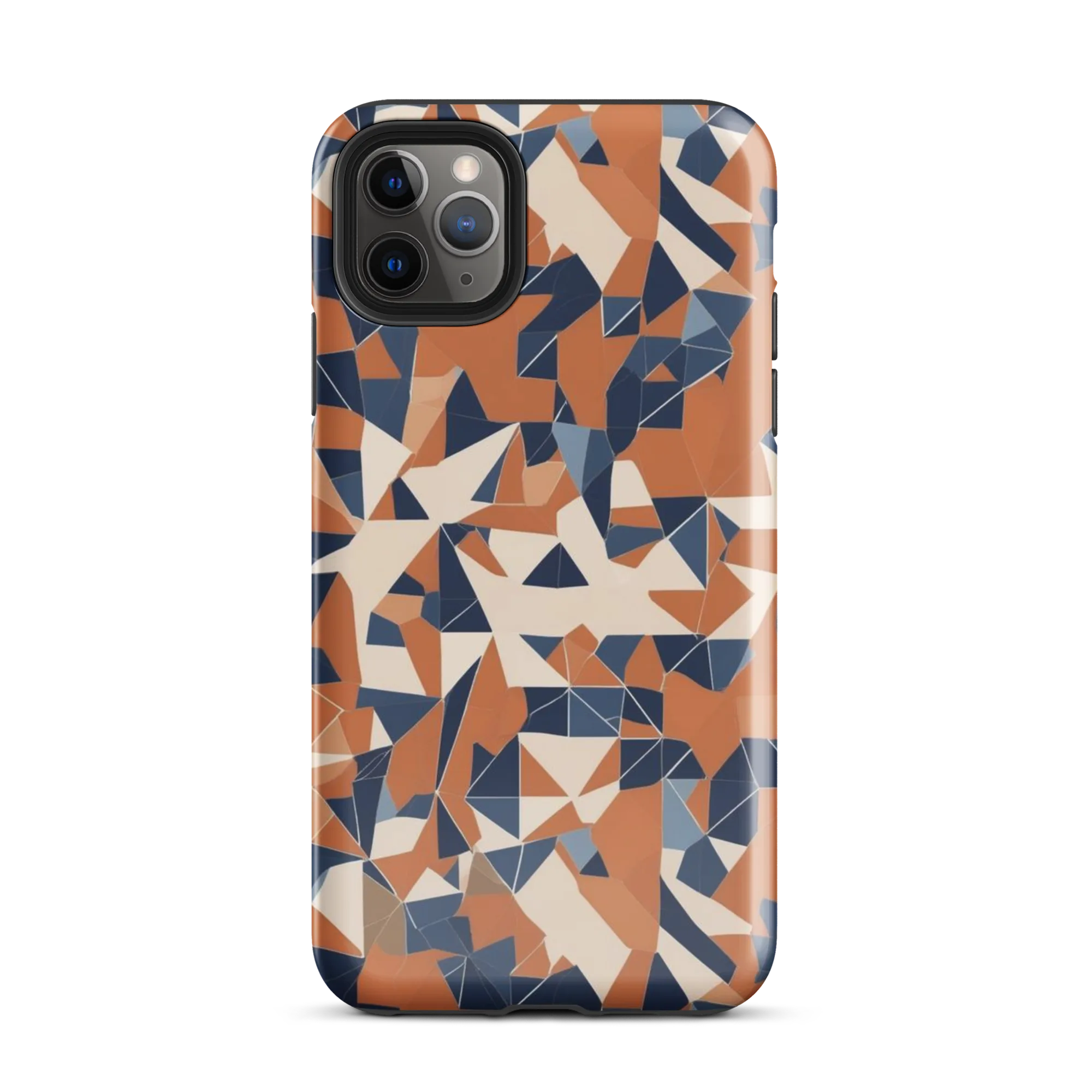 Ochre Parallax on Tough Case for iPhone® — Front