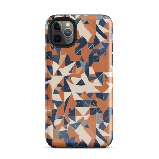 Ochre Parallax on a Tough Case for iPhone®