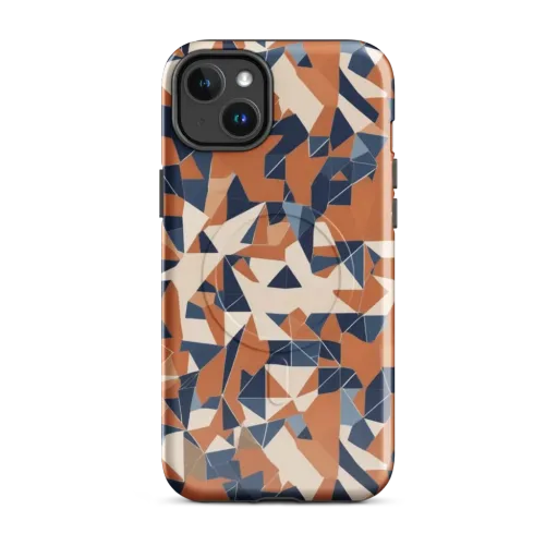 Ochre Parallax on a MagSafe Tough Case for iPhone®