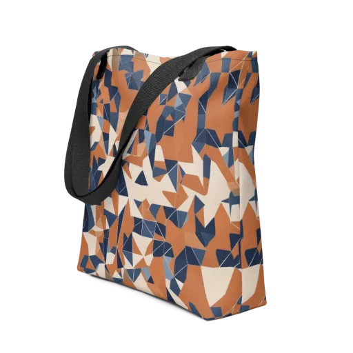 Ochre Parallax on a Tote Bag