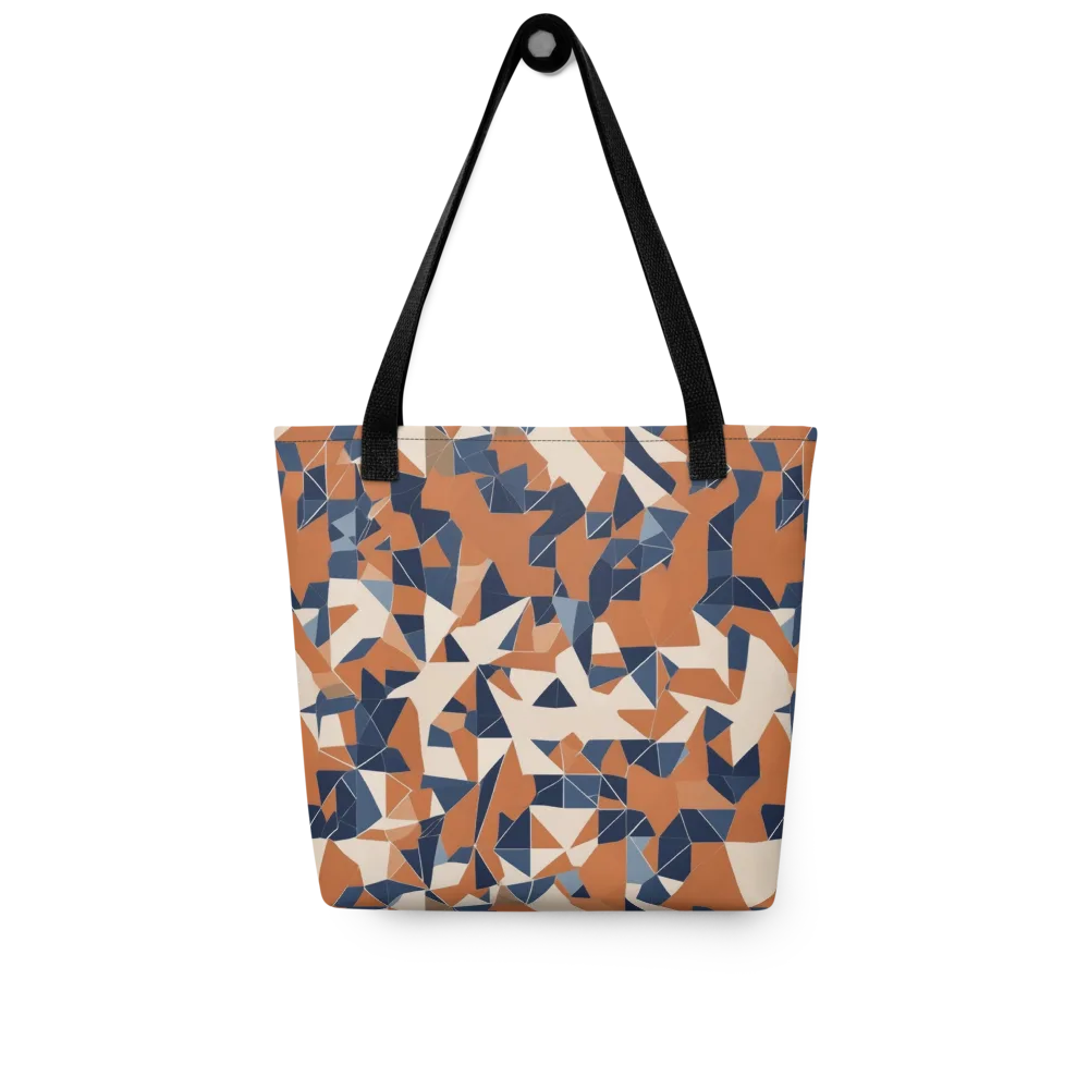 Ochre Parallax on Tote Bag — Front
