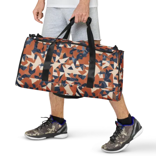 Ochre Parallax on a Duffle Bag