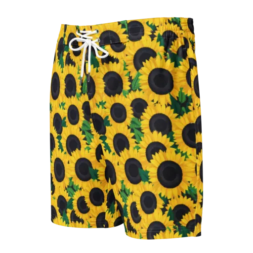 Sunlit Abundance on a Men's Board Shorts