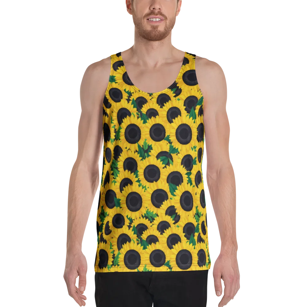 Sunlit Abundance on Men's Tank Top — Front