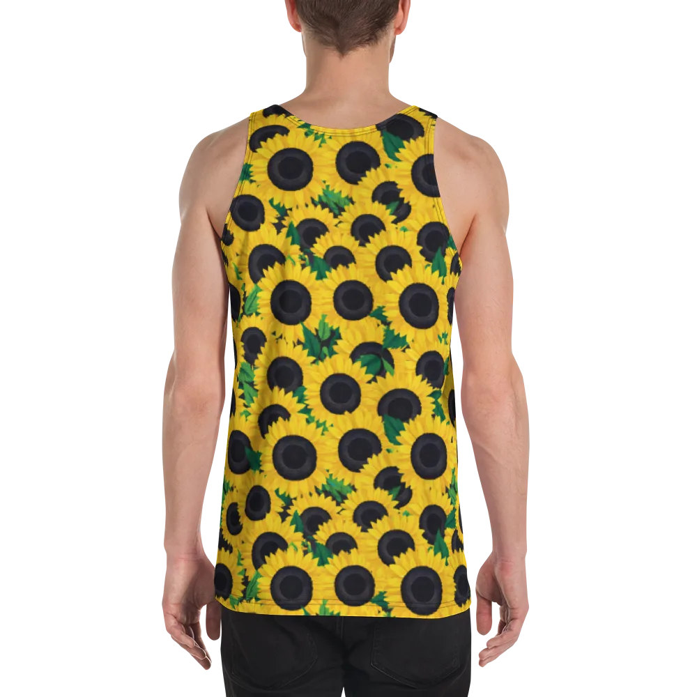 Sunlit Abundance on Men's Tank Top — Back