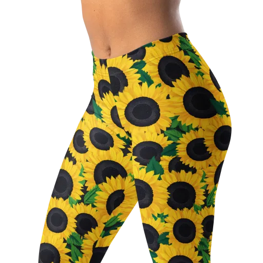 Sunlit Abundance on a Leggings