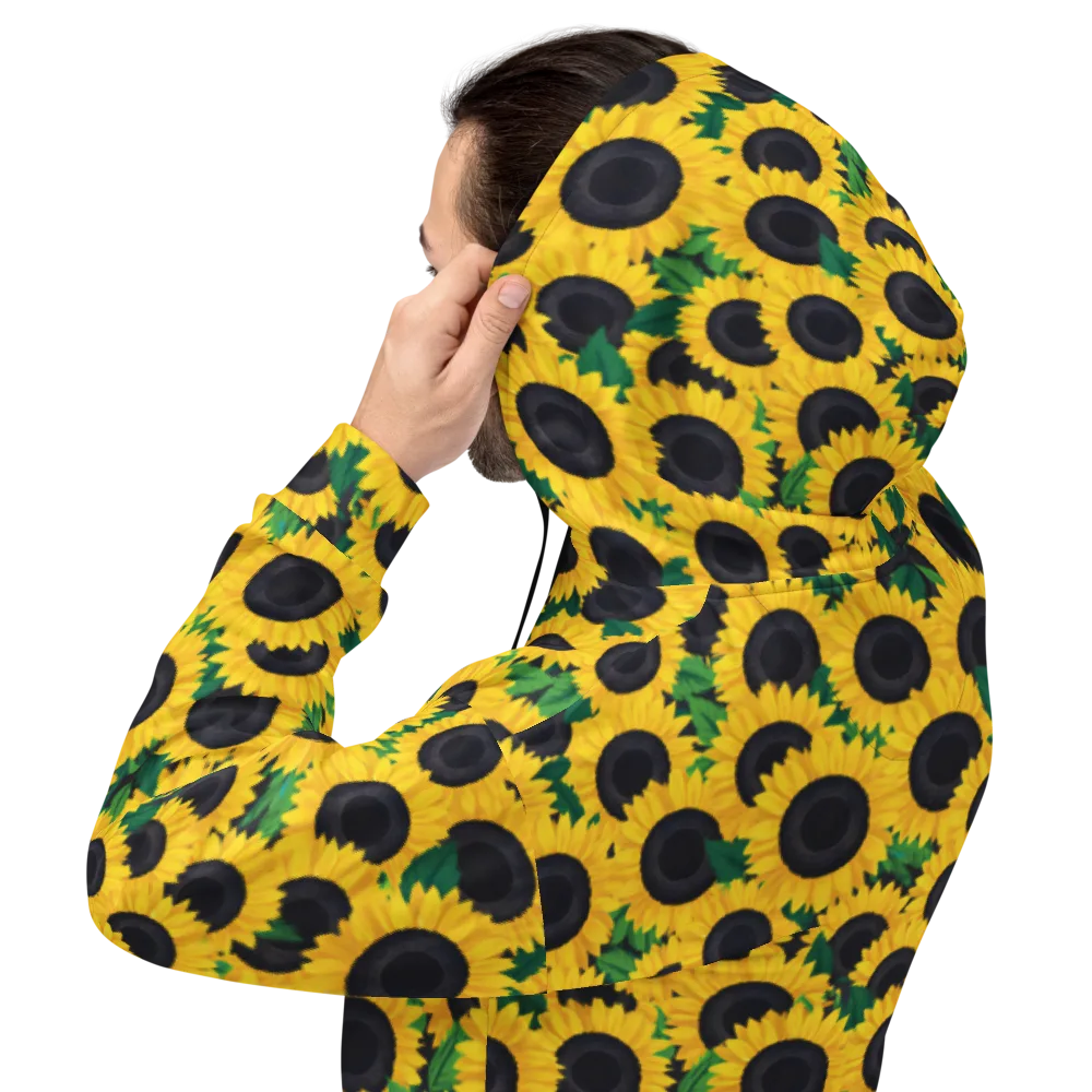 Sunlit Abundance on Hoodie — Back