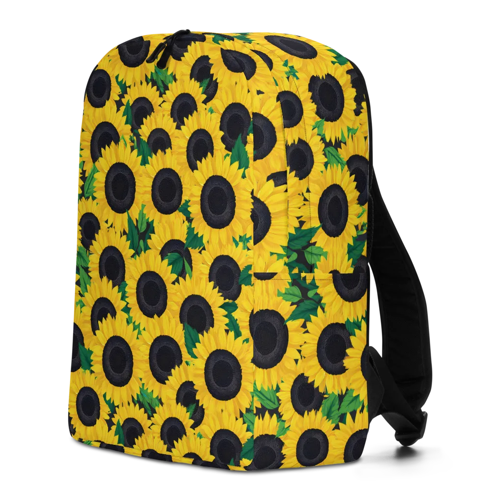 Sunlit Abundance on Minimalist Backpack — Left