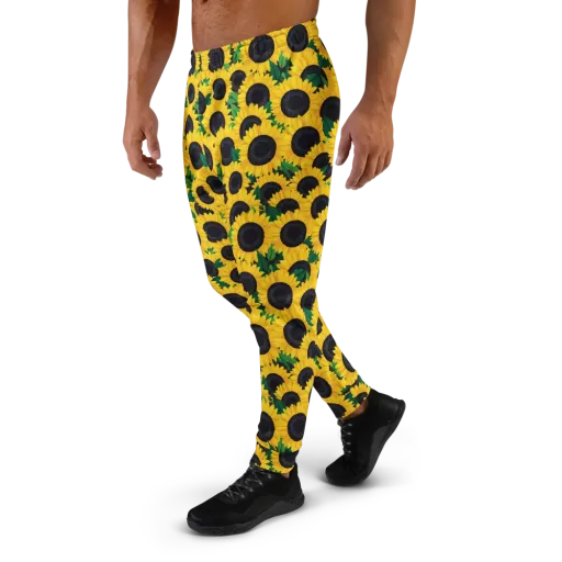Sunlit Abundance on a Men's Joggers