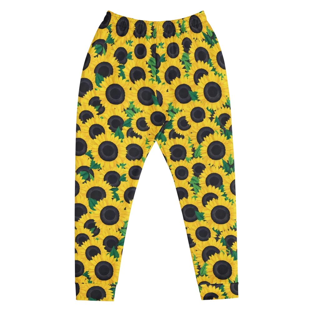 Sunlit Abundance on Men's Joggers — Front