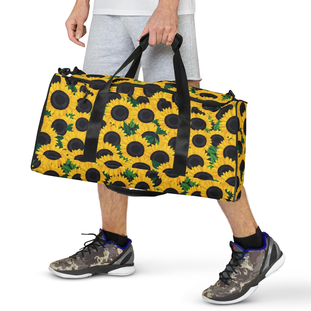 Sunlit Abundance on Duffle Bag — Front