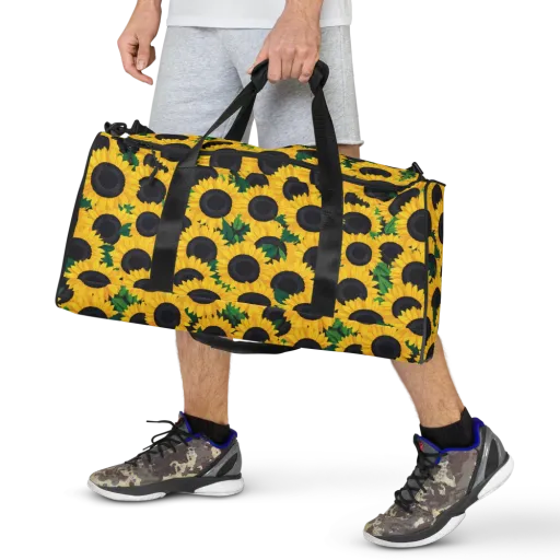 Sunlit Abundance on a Duffle Bag