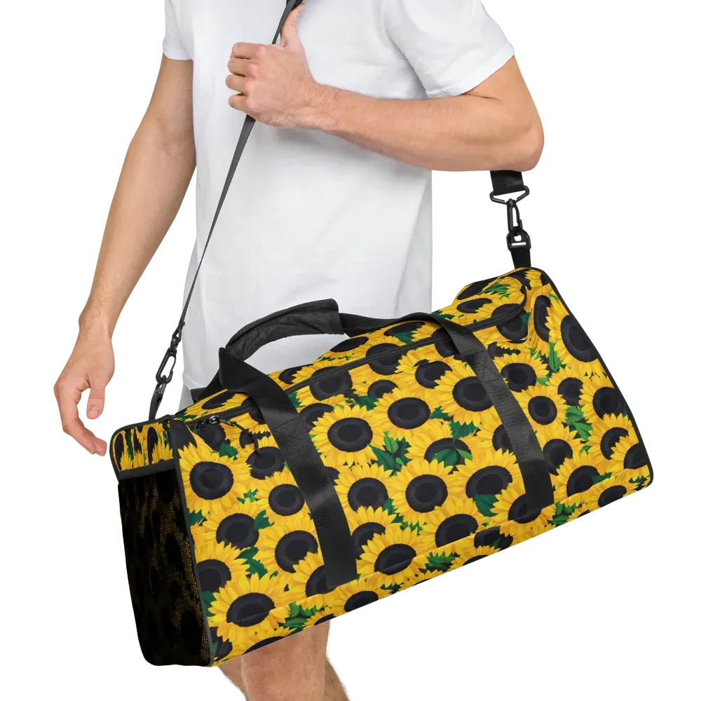 Sunlit Abundance on Duffle Bag — Right Front