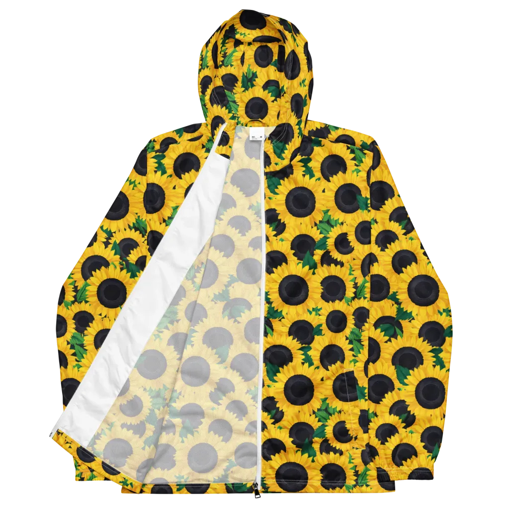 Sunlit Abundance on Men's Windbreaker — Front