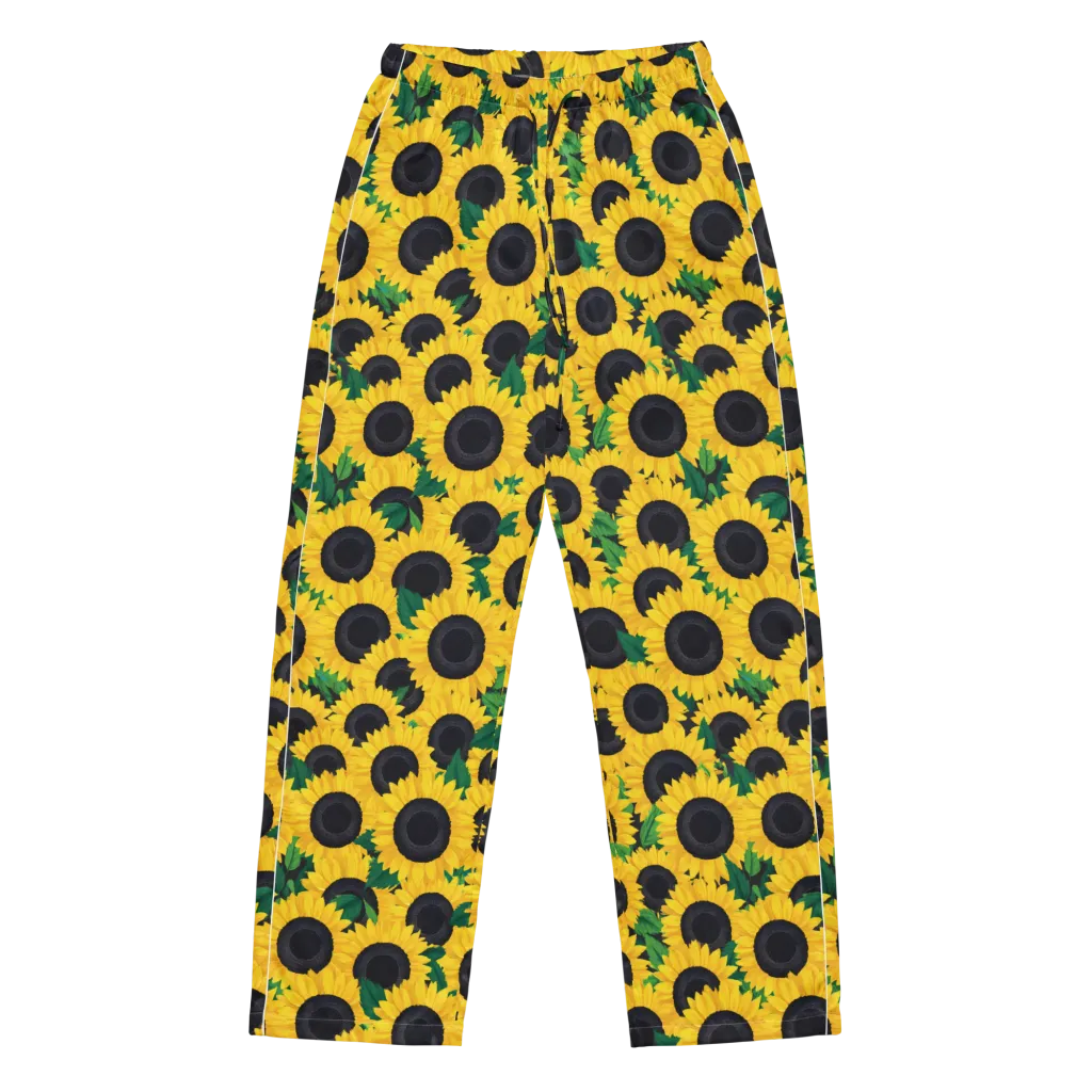 Sunlit Abundance on Women's Pajama Pants — Front