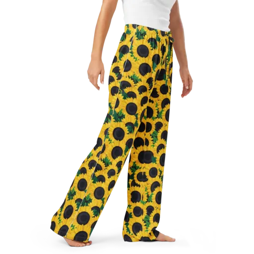 Sunlit Abundance on a Women's Pajama Pants