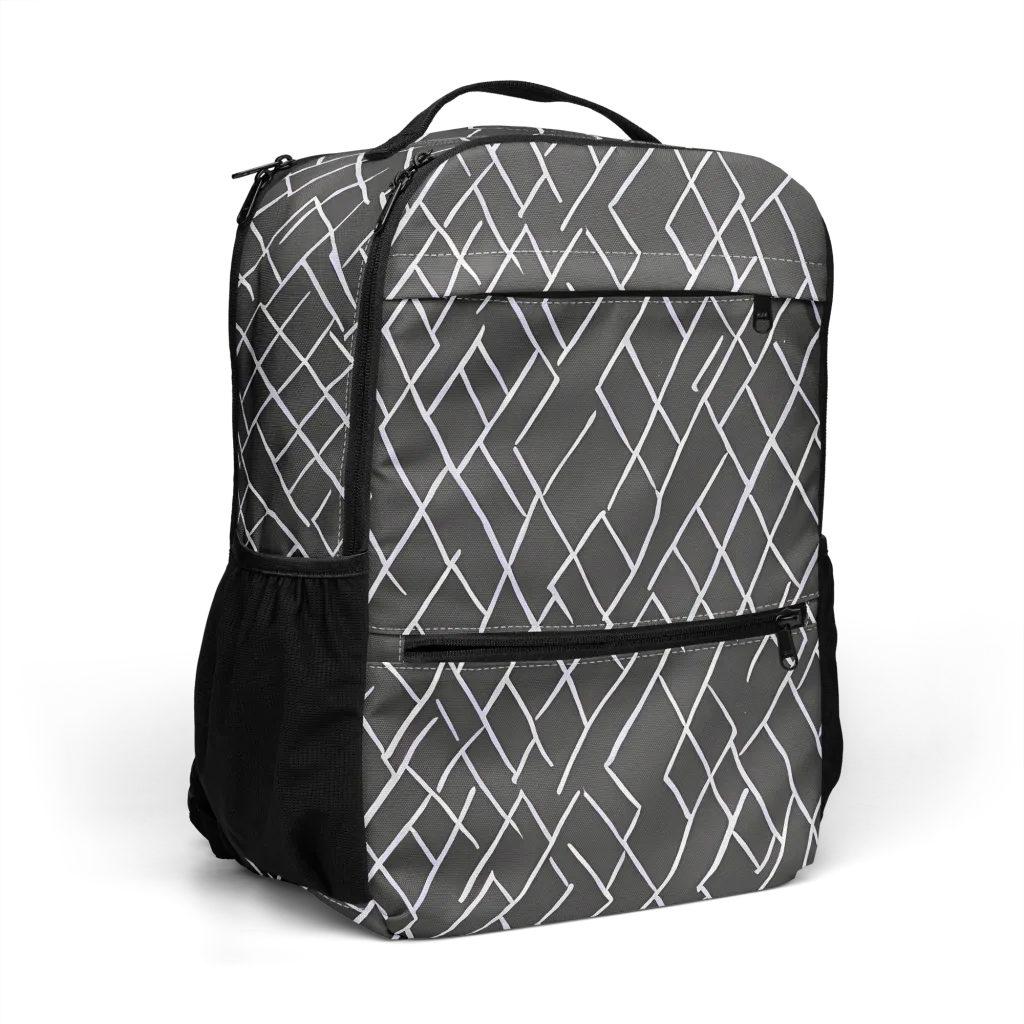 Ivory Cipher on Utility Backpack — Right Front
