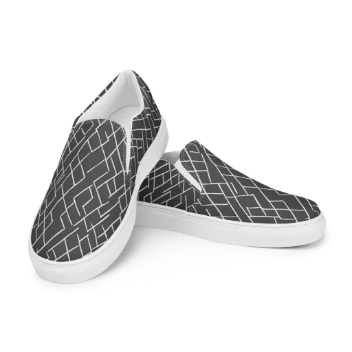 Ivory Cipher on a Women's Slip-On Canvas Shoes