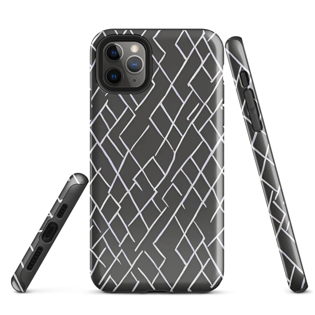 Ivory Cipher on Tough Case for iPhone® — Front