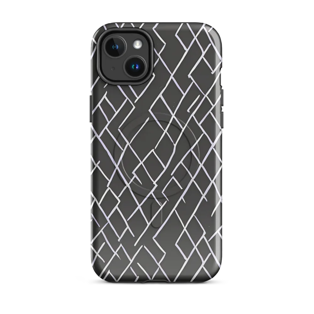 Ivory Cipher on MagSafe Tough Case for iPhone® — Front