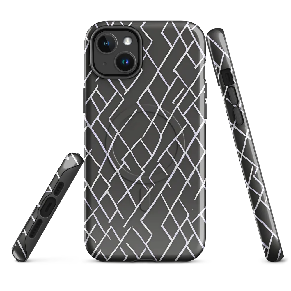 Ivory Cipher on MagSafe Tough Case for iPhone® — Front