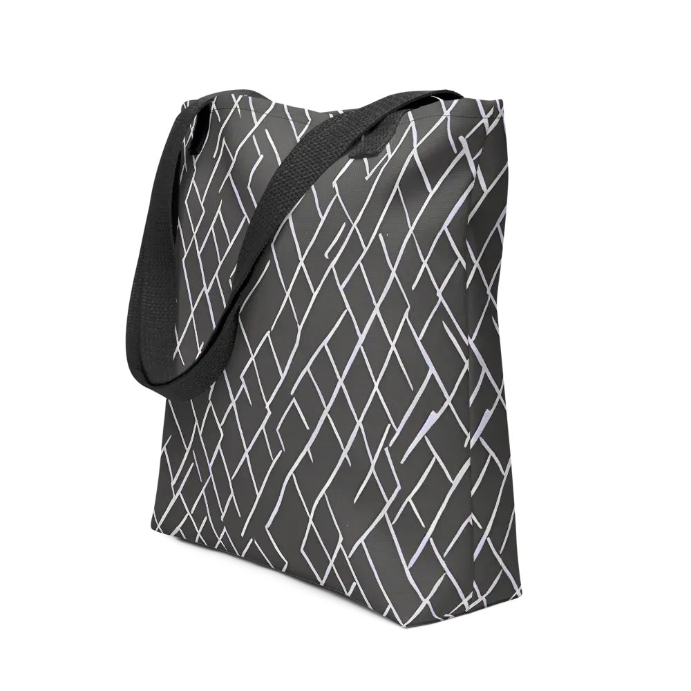 Ivory Cipher on Tote Bag — Front