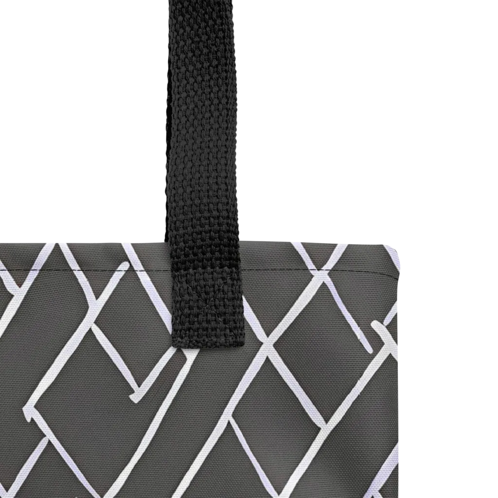 Ivory Cipher on Tote Bag — Product details