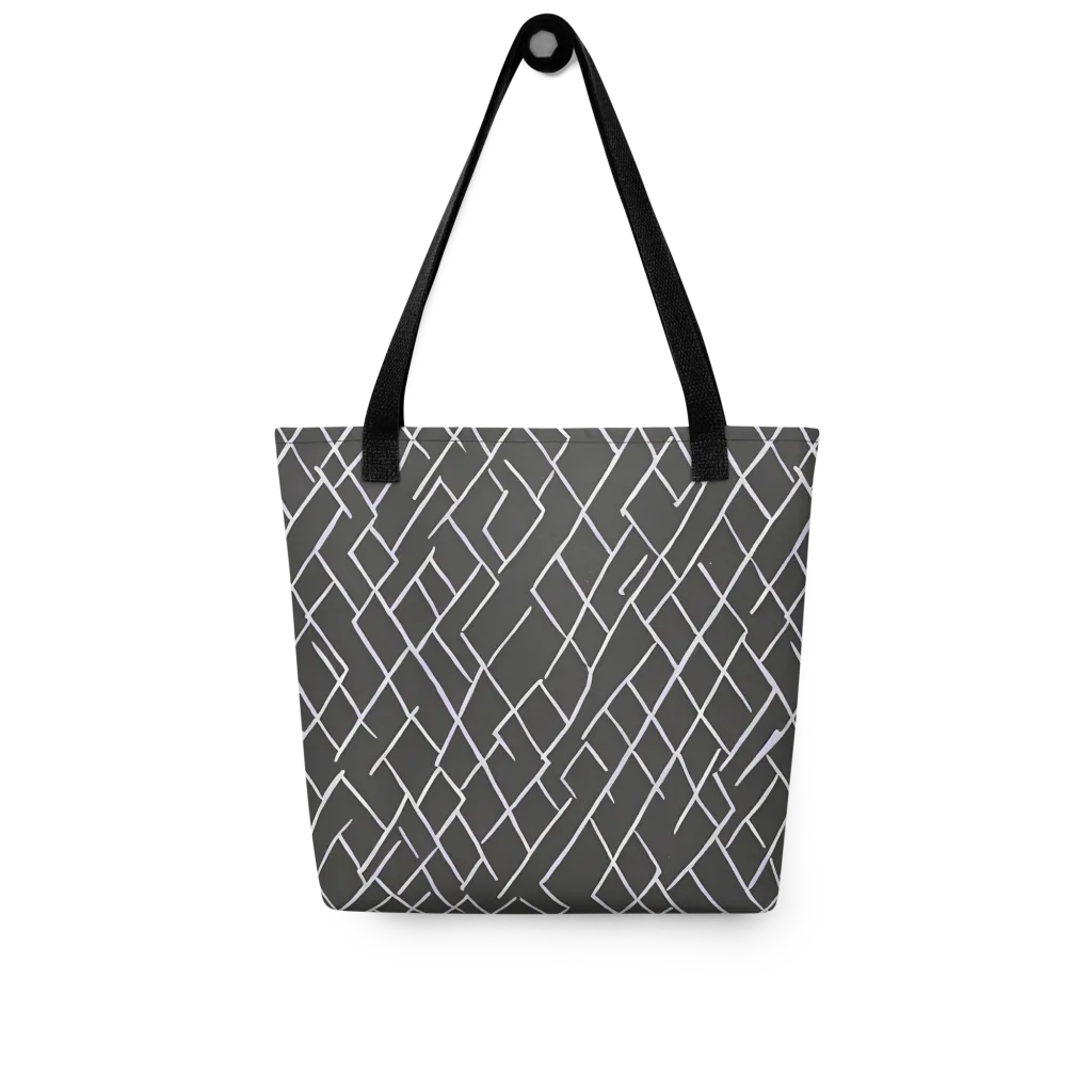 Ivory Cipher on Tote Bag — Front